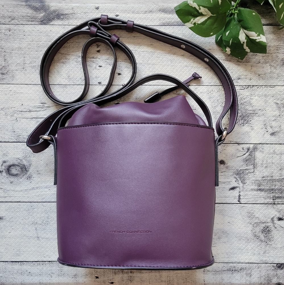 French Connection Dane Drawstring Bucket Bag - Picture 3 of 6